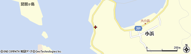 愛媛県宇和島市小浜2101周辺の地図