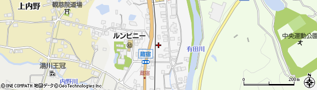 佐賀県有田町（西松浦郡）蔵宿（丙）周辺の地図