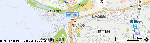 十八親和銀行大野支店周辺の地図