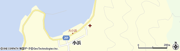愛媛県宇和島市小浜2667周辺の地図
