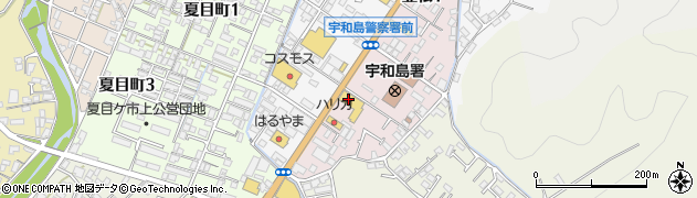 西日本三菱自動車販売株式会社　宇和島店周辺の地図