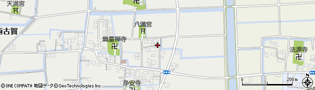 佐賀県佐賀市川副町大字西古賀709周辺の地図