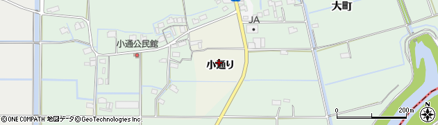佐賀県杵島郡大町町小通り周辺の地図