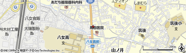 ＥＮＥＯＳ羽犬塚ＳＳ周辺の地図