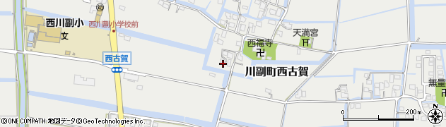 佐賀県佐賀市川副町大字西古賀353周辺の地図