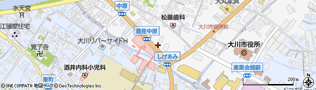 福岡県大川市酒見179周辺の地図