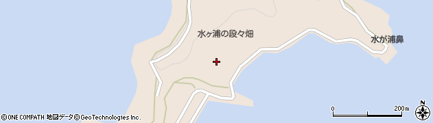 西海寺周辺の地図