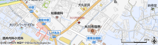 福岡県大川市酒見295周辺の地図