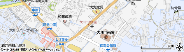 福岡県大川市酒見295-4周辺の地図