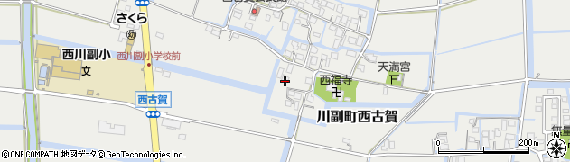 佐賀県佐賀市川副町大字西古賀350周辺の地図