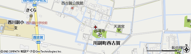 佐賀県佐賀市川副町大字西古賀484周辺の地図