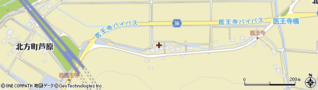 佐賀県武雄市北方町大字芦原4265周辺の地図