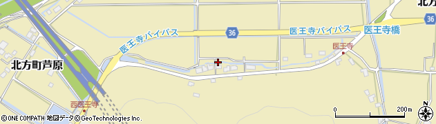佐賀県武雄市北方町大字芦原3904周辺の地図