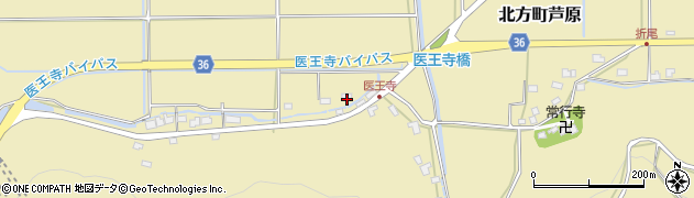 佐賀県武雄市北方町大字芦原3805周辺の地図