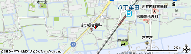 株式会社富士薬品　大川営業所周辺の地図