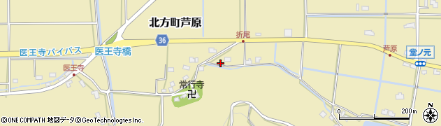 佐賀県武雄市北方町大字芦原2647周辺の地図