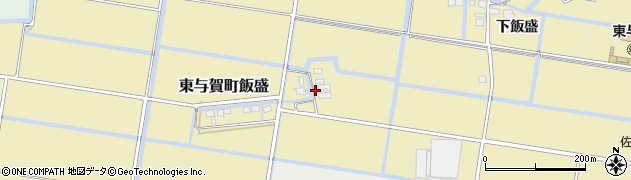 佐賀県佐賀市東与賀町大字飯盛802周辺の地図