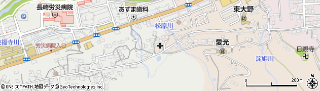 長崎県佐世保市松原町140周辺の地図
