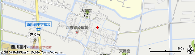 佐賀県佐賀市川副町大字西古賀周辺の地図