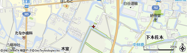 福岡県大川市大橋646周辺の地図