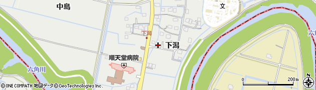 佐賀県大町町（杵島郡）下潟周辺の地図