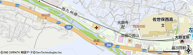 日産プリンス長崎大野店周辺の地図