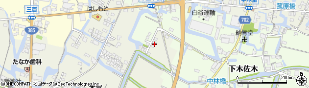 福岡県大川市大橋647周辺の地図