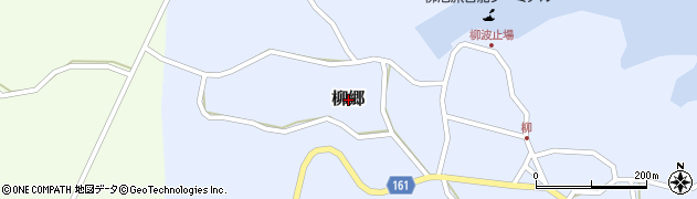 長崎県小値賀町（北松浦郡）柳郷周辺の地図
