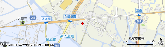 福岡県大川市大橋277周辺の地図