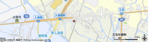 福岡県大川市大橋316周辺の地図