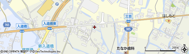福岡県大川市大橋303周辺の地図