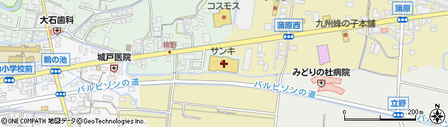 福岡県八女市室岡18周辺の地図