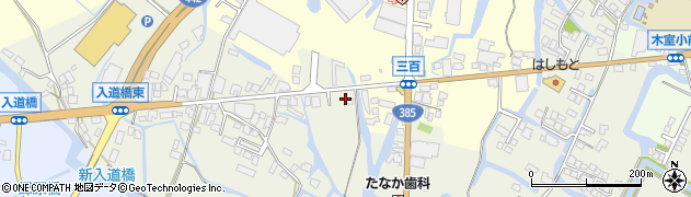 福岡県大川市大橋383周辺の地図