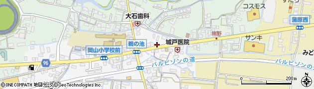 福岡県八女市鵜池31周辺の地図