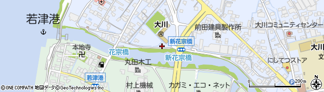 福岡県大川市向島2034周辺の地図
