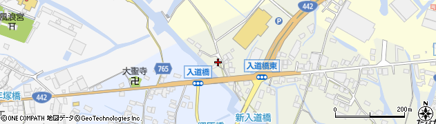 福岡県大川市大橋211周辺の地図