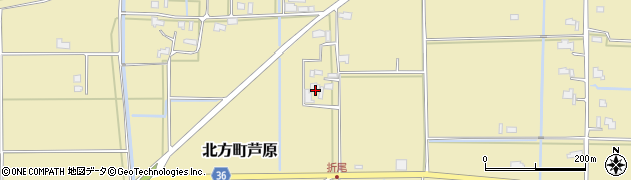 佐賀県武雄市北方町大字芦原2705周辺の地図