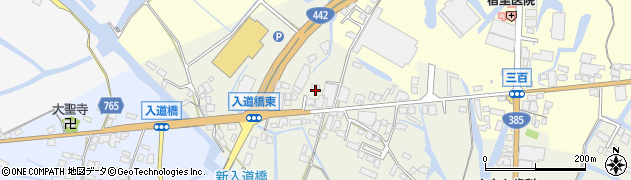 福岡県大川市大橋281周辺の地図