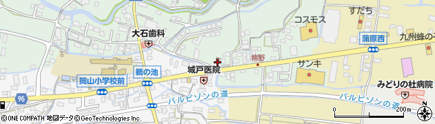 岡山郵便局周辺の地図