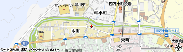 ミネ・ヘアアンドメイク　窪川店周辺の地図