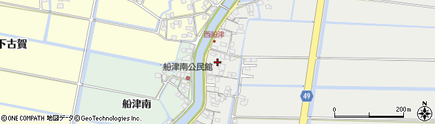 佐賀県佐賀市川副町大字西古賀1716周辺の地図