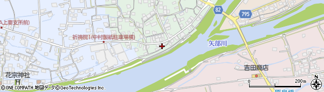 石橋・鍼・灸院周辺の地図