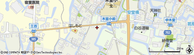 福岡県大川市大橋622周辺の地図