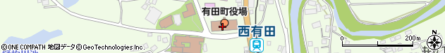 佐賀県西松浦郡有田町周辺の地図