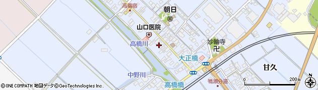 佐賀県武雄市朝日町大字甘久1944周辺の地図