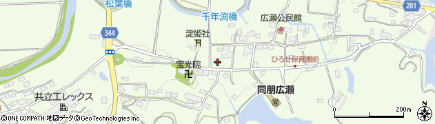 佐賀県西松浦郡有田町広瀬518周辺の地図