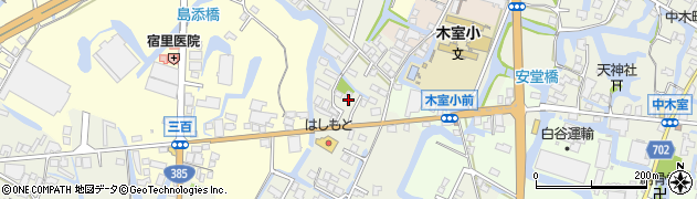 福岡県大川市大橋599周辺の地図