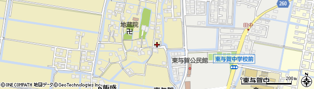 佐賀県佐賀市東与賀町大字飯盛1106周辺の地図