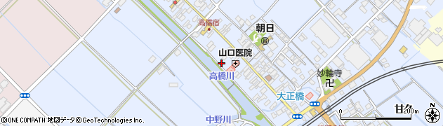 佐賀県武雄市朝日町大字甘久1914周辺の地図