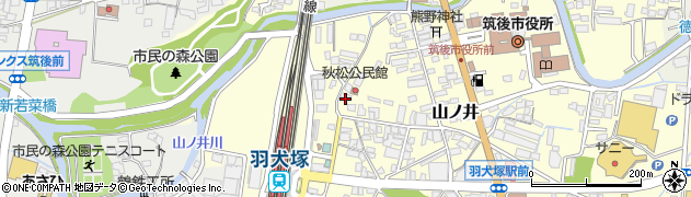田中和服しみ抜き店周辺の地図